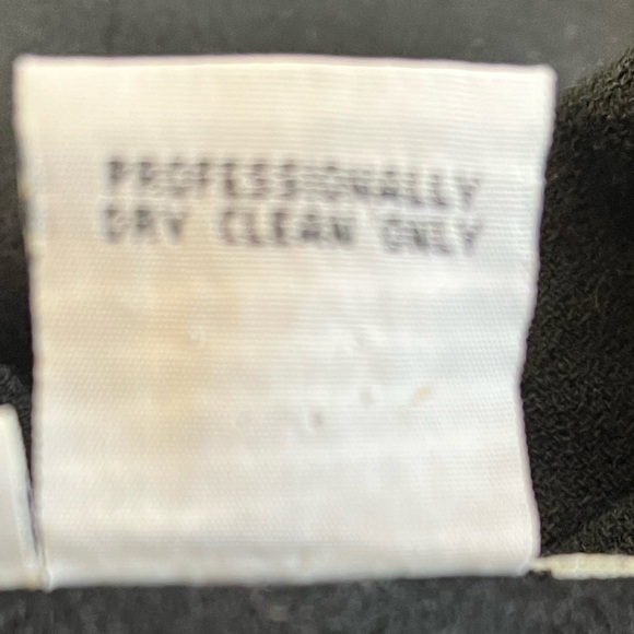 CHAUS black worsted wool jacket . - Picture 9 of 9